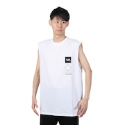 ルーカ（RVCA）（メンズ）VA VENT SURF タンクトップ ラッシュガード BE041806 WHT