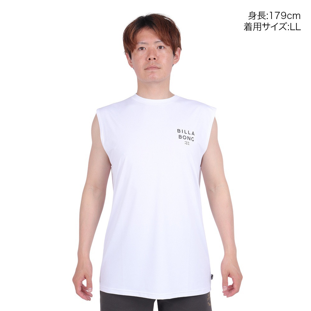 ビラボン（BILLABONG）（メンズ）RASH MUSCLE ラッシュガード BE011869 WHT