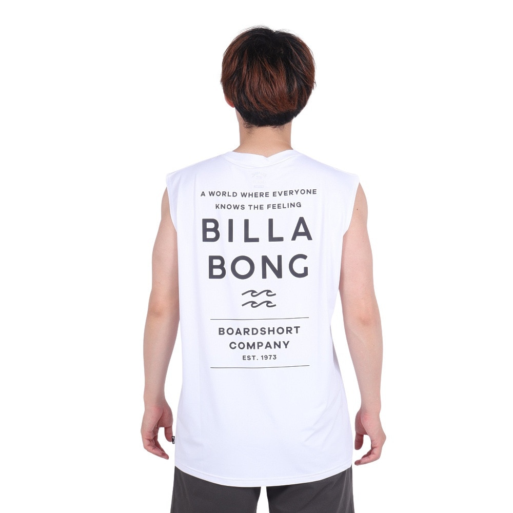 ビラボン（BILLABONG）（メンズ）RASH MUSCLE ラッシュガード BE011869 WHT