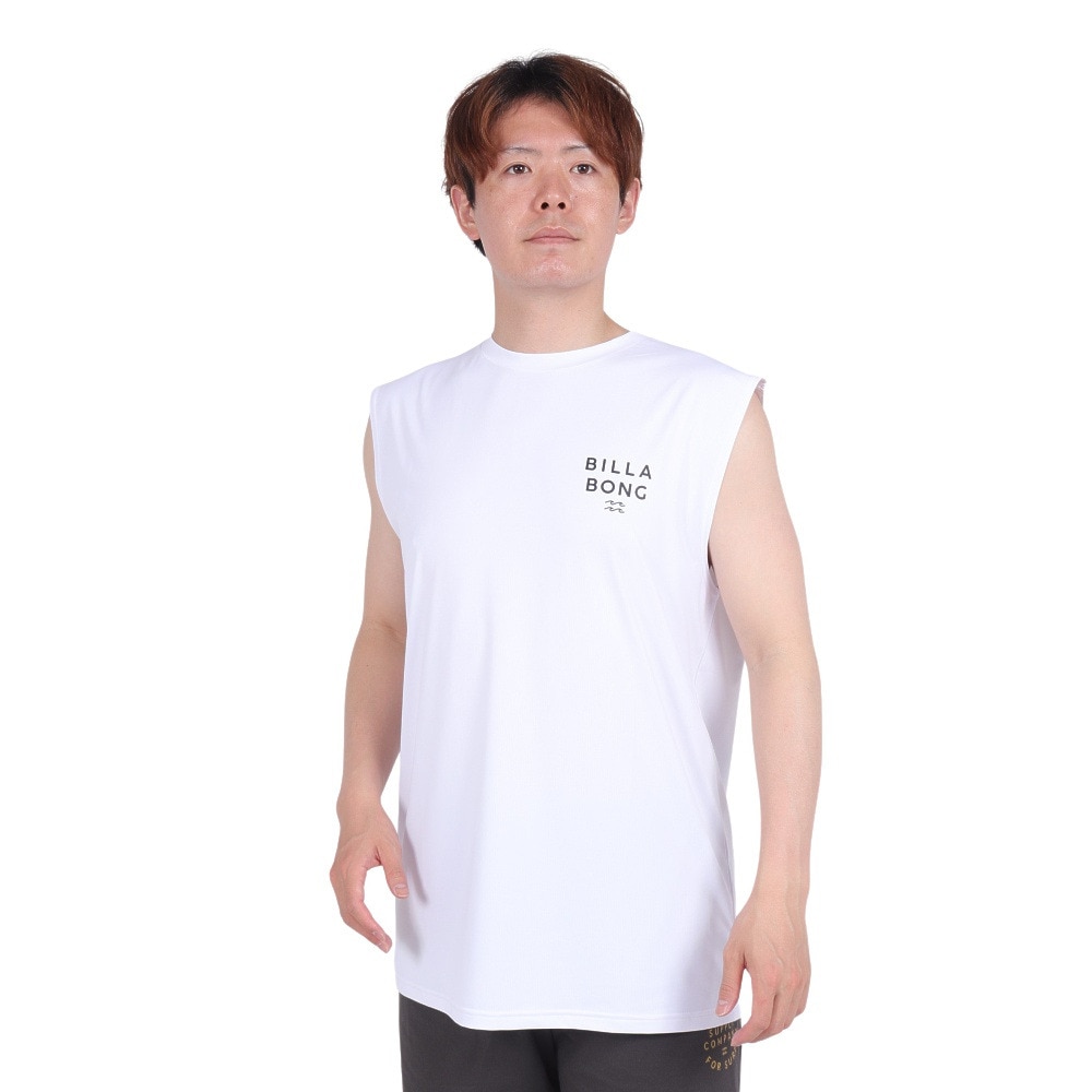 ビラボン（BILLABONG）（メンズ）RASH MUSCLE ラッシュガード BE011869 WHT