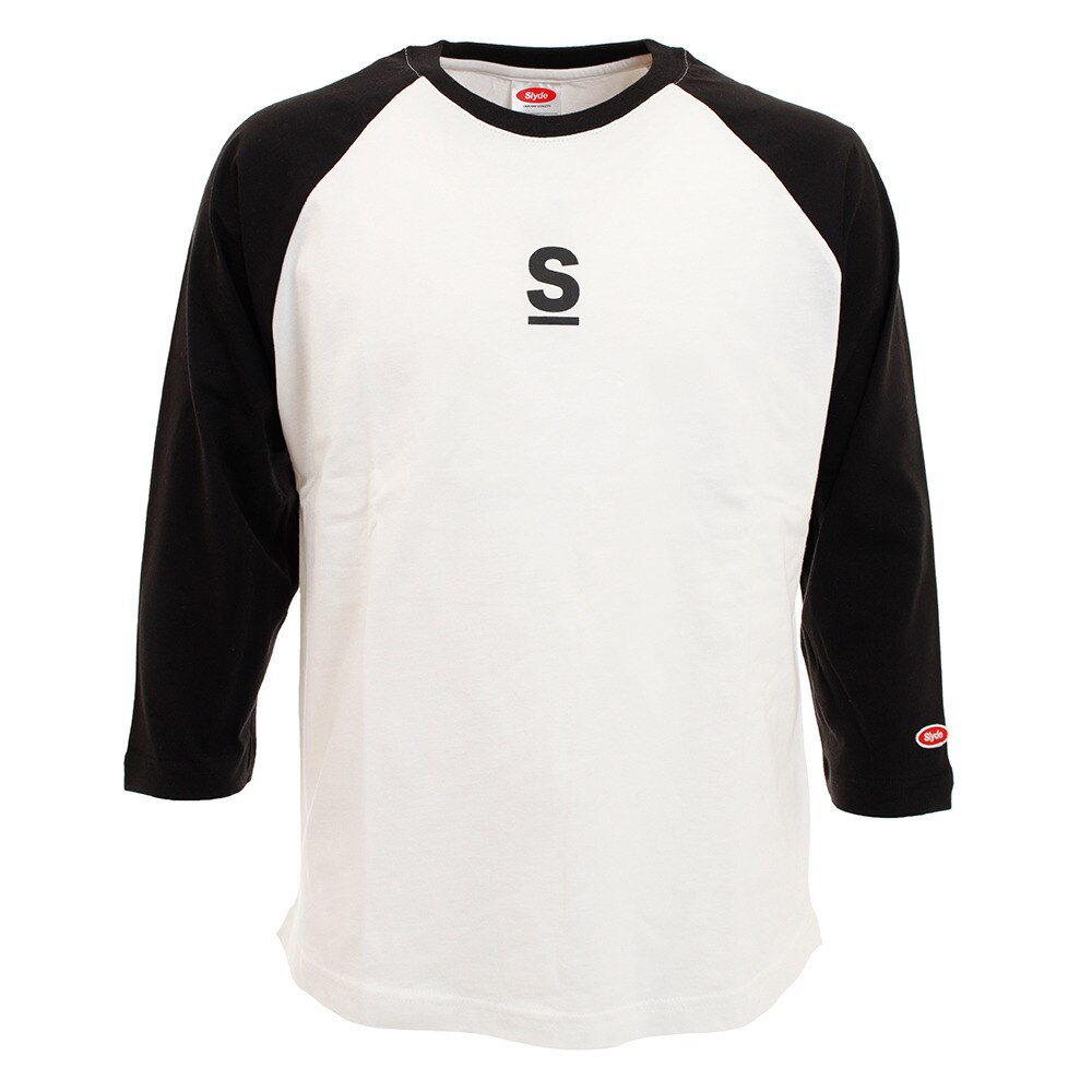  LOGO 7分袖Tシャツ sl202002102-BLK 