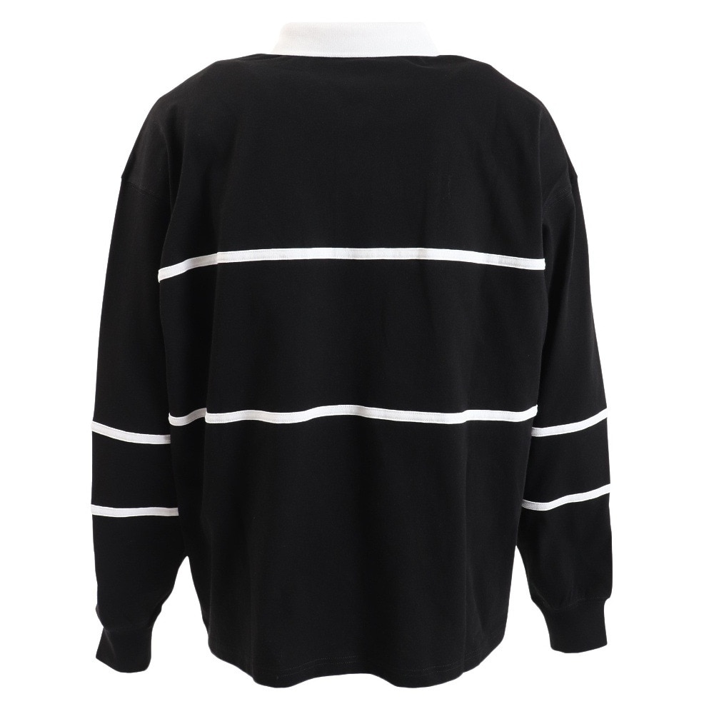 ディーシーシューズ（DC SHOES）（メンズ）長袖ポロシャツ メンズ BORDER 23SPDPL231038BLK