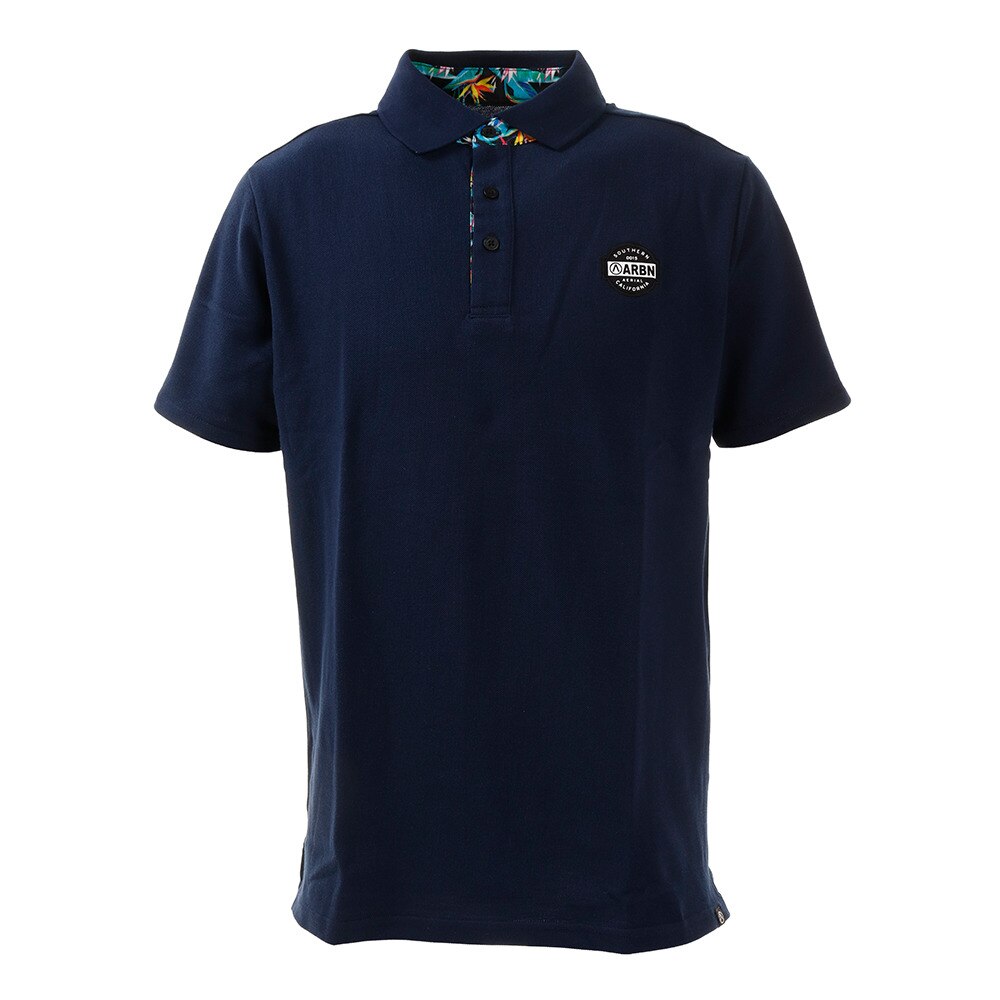 ボタニカル 半袖ポロシャツ ABO9AW1286 NAVY オンライン価格