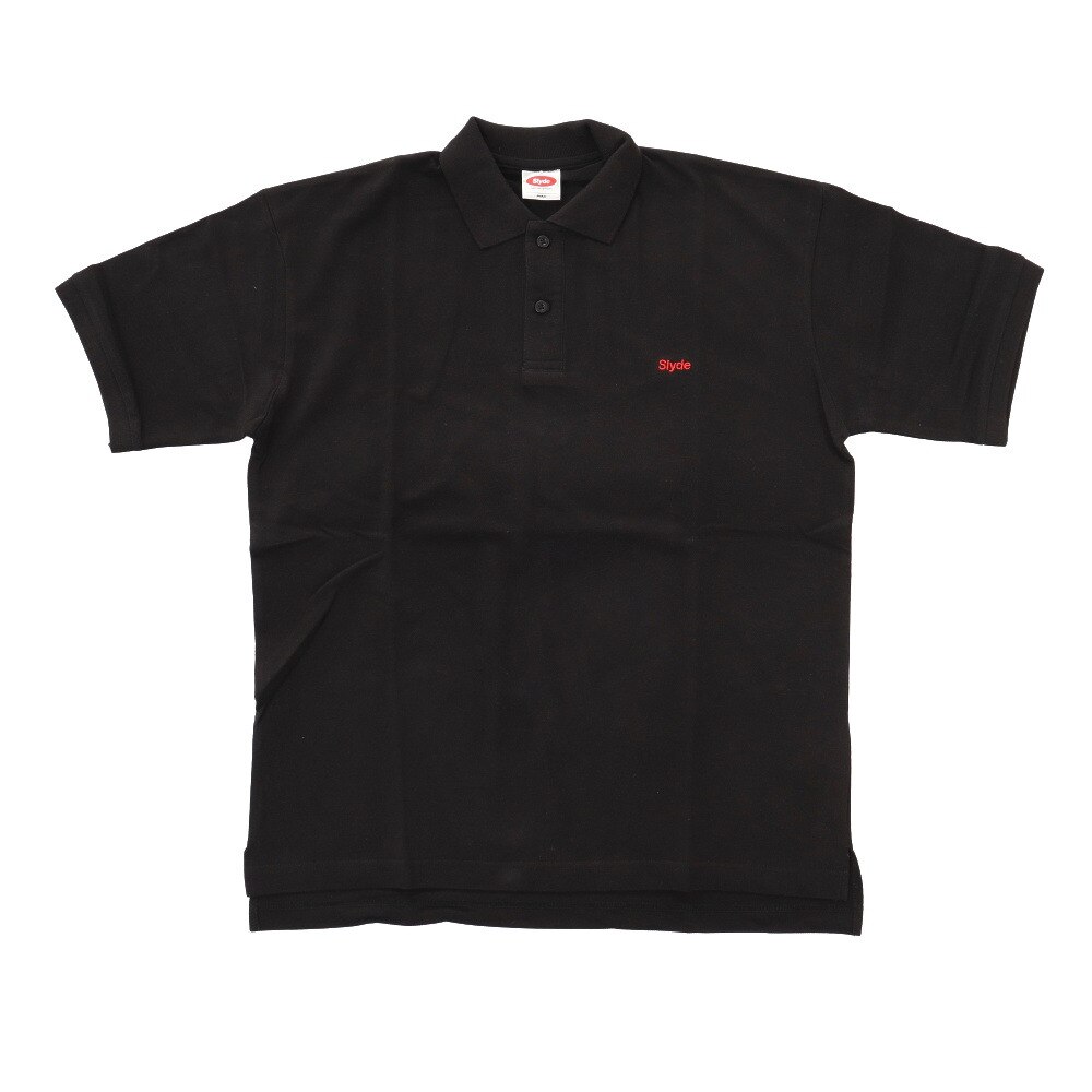 BIG SILHOUETTE ポロシャツ sl202005133-BK/RE