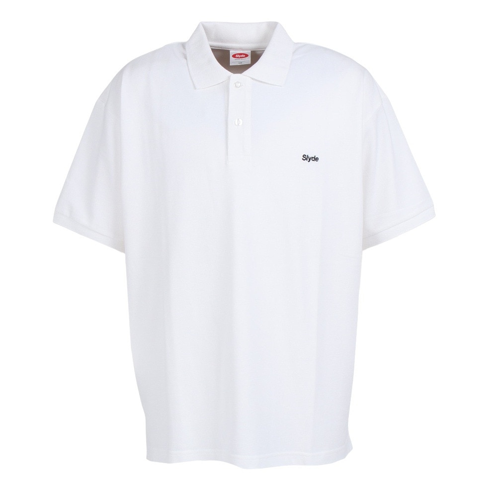 BIG SILHOUETTE ポロシャツ sl202005133-WH/BK