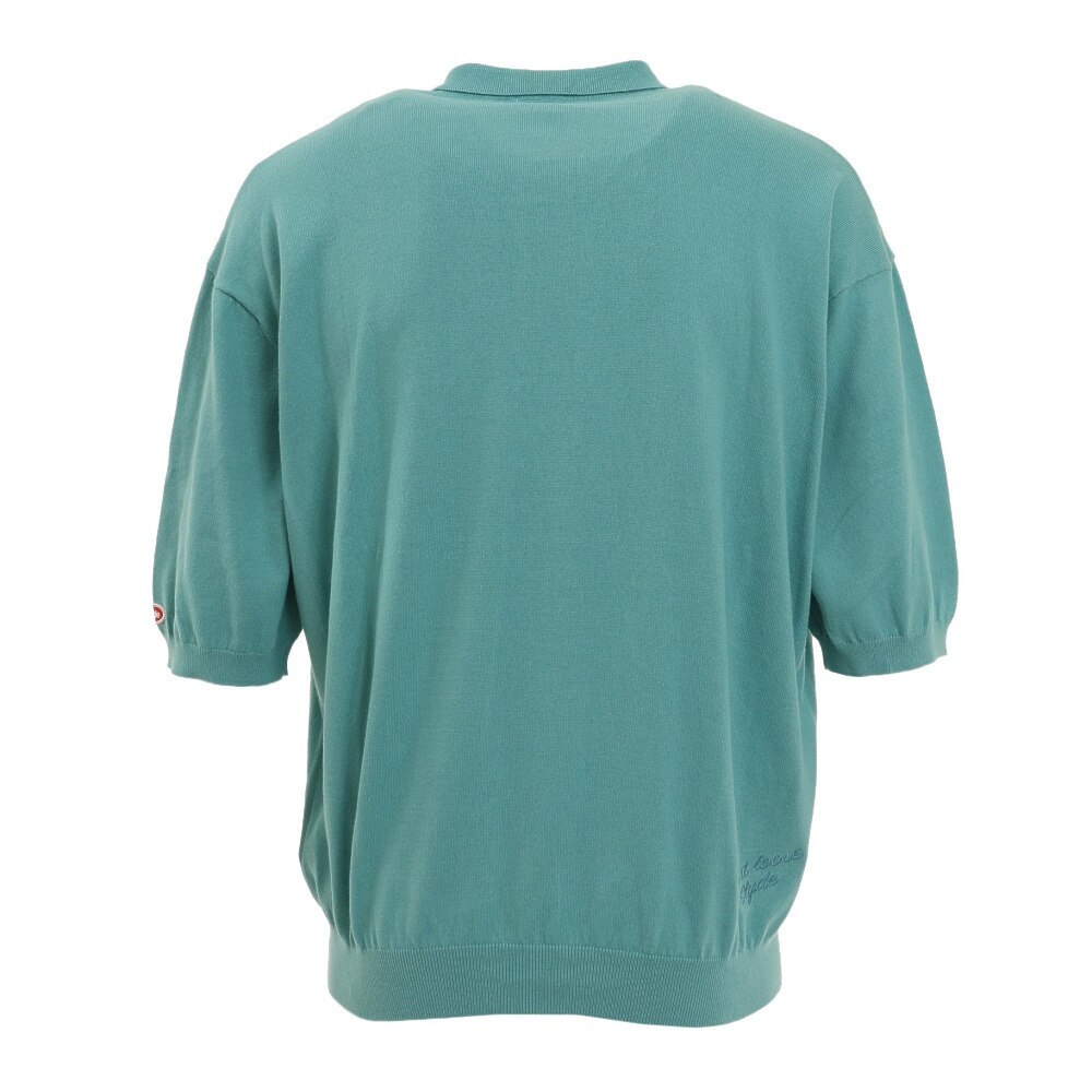 SLYDE（SLYDE）（メンズ）ニット半袖ポロシャツ 22SS SLYM016-TQG