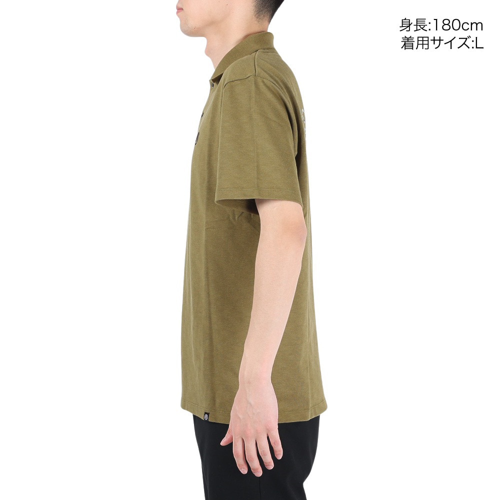 エアボーン（ARBN）（メンズ）半袖ポロシャツ メンズ AB2023SSM-APP009OLV