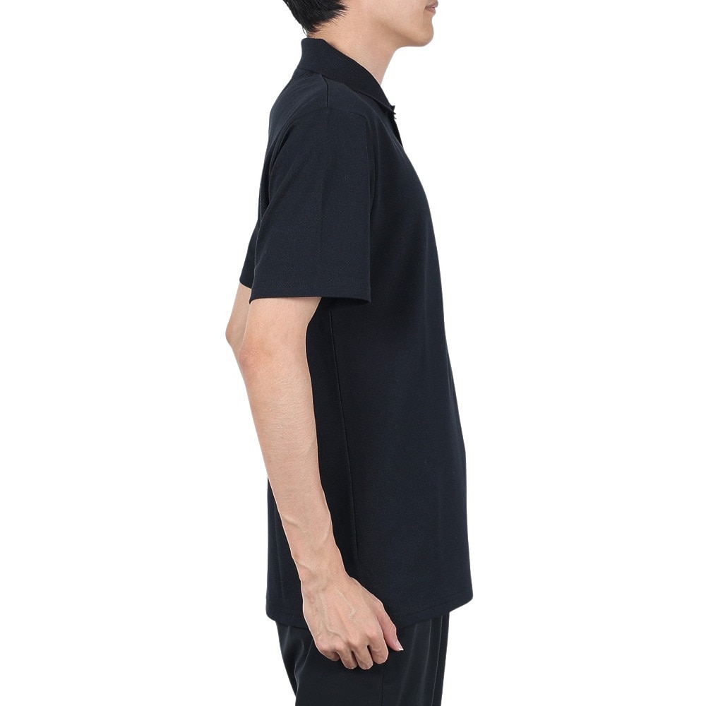 エアボーン（ARBN）（メンズ）ショートスリーブ BASIC ポロシャツ AB24SSM-APP0301-BLK