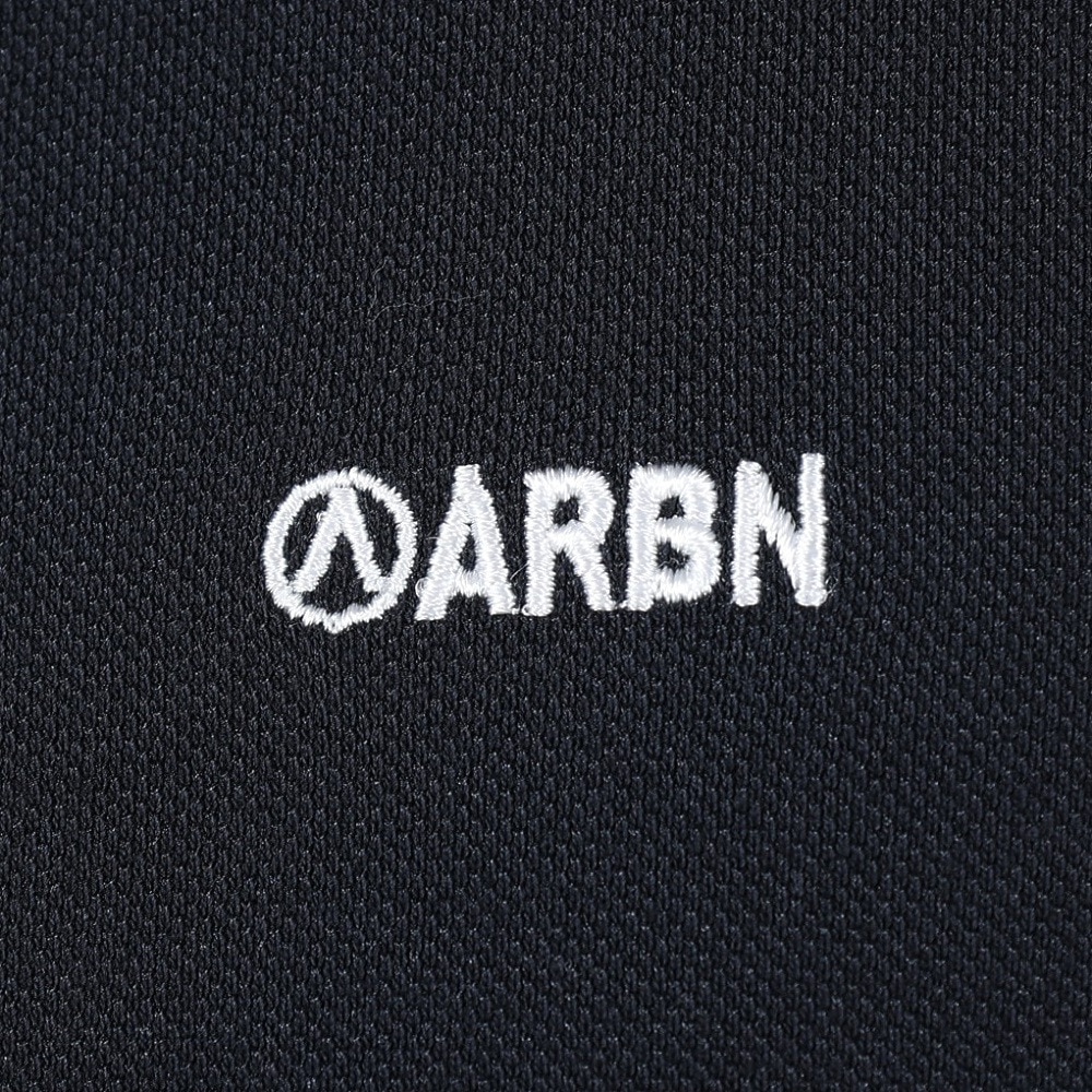 エアボーン（ARBN）（メンズ）ショートスリーブ BASIC ポロシャツ AB24SSM-APP0301-BLK