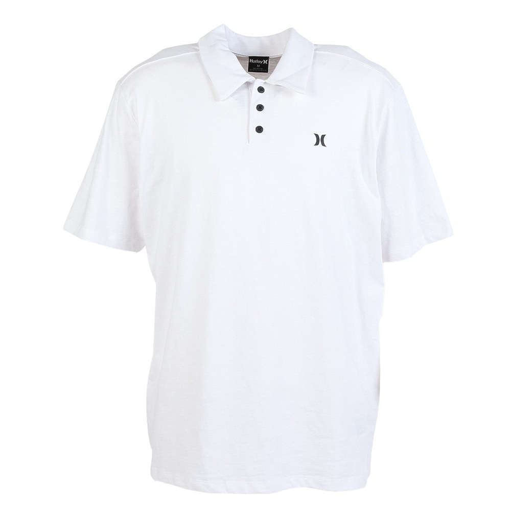ハーレー（HURLEY）（メンズ）ICON SLUB 半袖ポロシャツ MKT02529-100