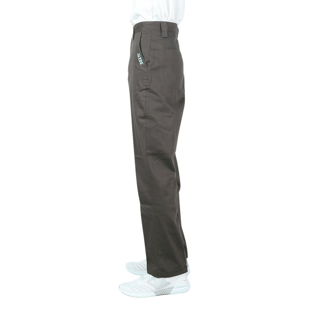 SLYDE（SLYDE）（メンズ）ストレッチ ストレート チノパンツ 22SSSLYM026-BLK