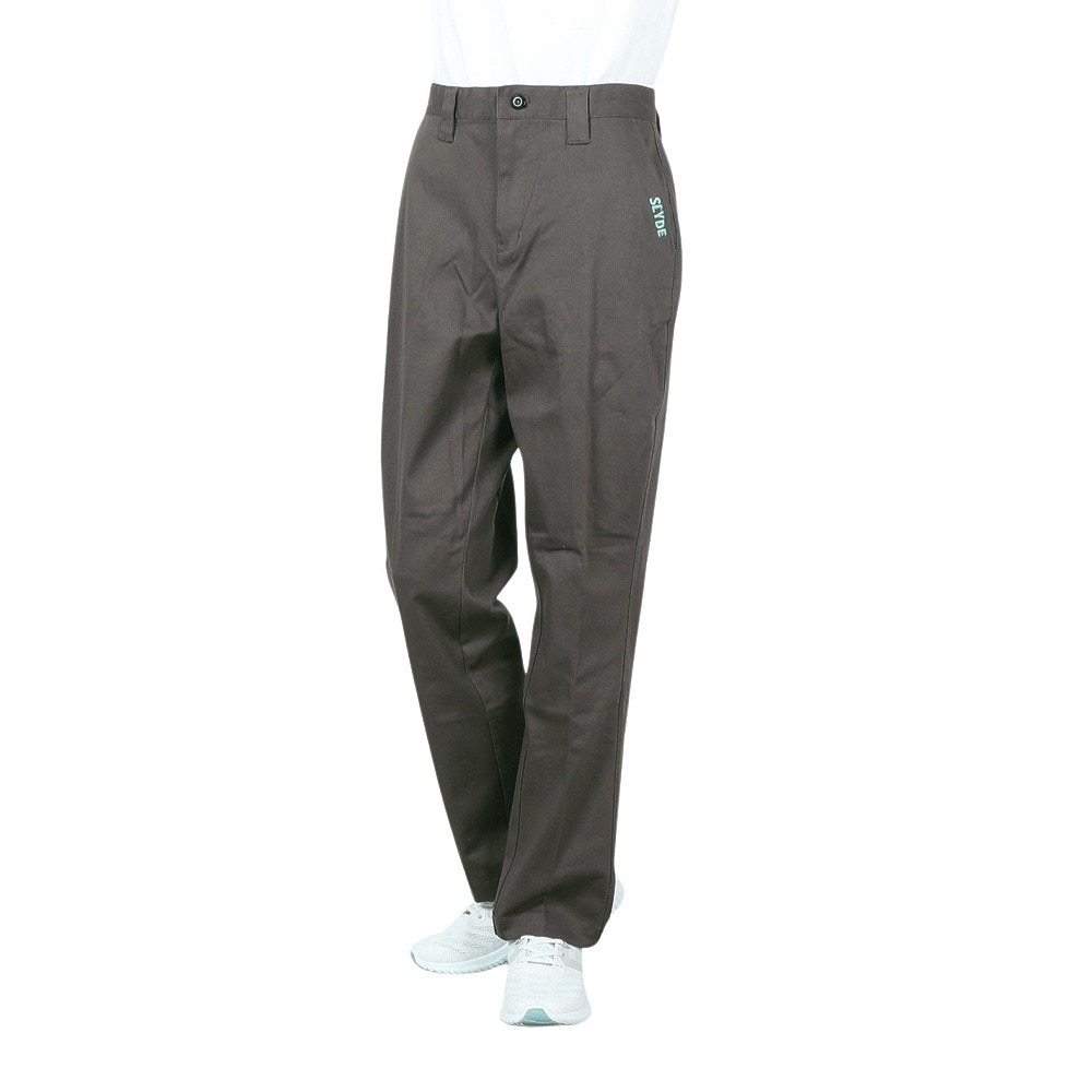 SLYDE（SLYDE）（メンズ）ストレッチ ストレート チノパンツ 22SSSLYM026-BLK