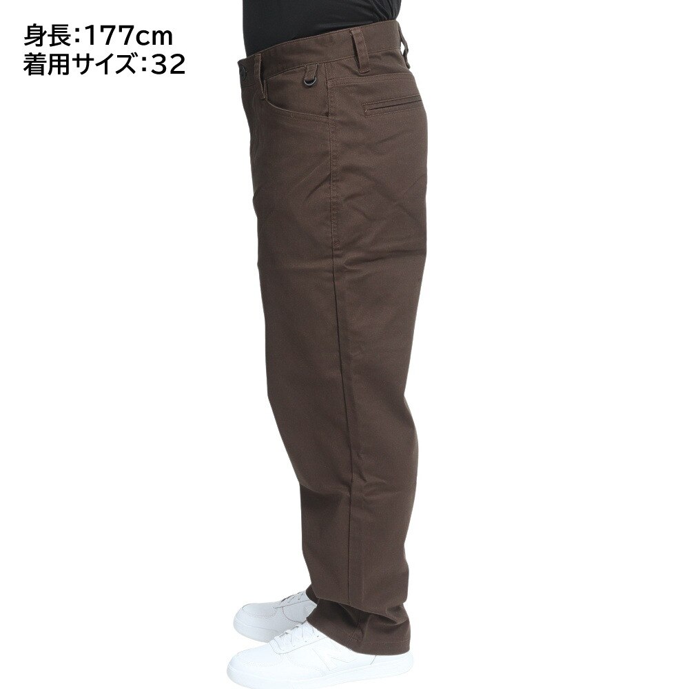 ボルコム（Volcom）（メンズ）SKATE VITALS CJ COLLINS PANTS - DARK BROWN 22 A1112200 DBR