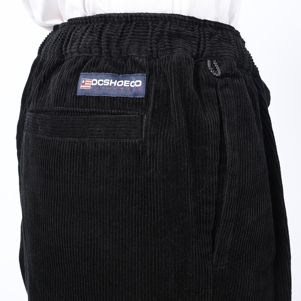 ディーシーシューズ（DC SHOES）（メンズ）BIG CORDUROY PANT コーデュロイパンツ 23FWDPT234057BLK