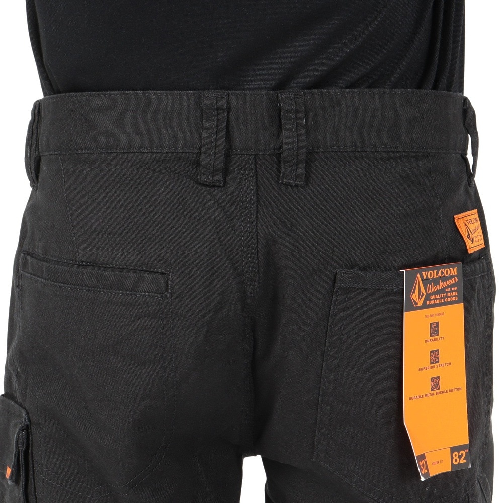ボルコム（Volcom）（メンズ）CALIPER WORK パンツ 23A1102002 BLK