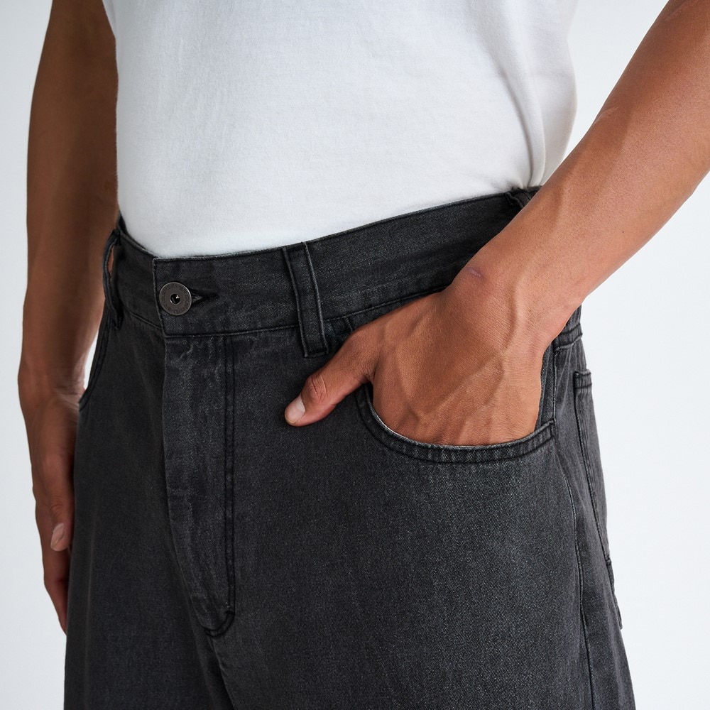 クイックシルバー（Quiksilver）（メンズ）SHORE WASH パンツ デニム 25SPQPT251003BLK