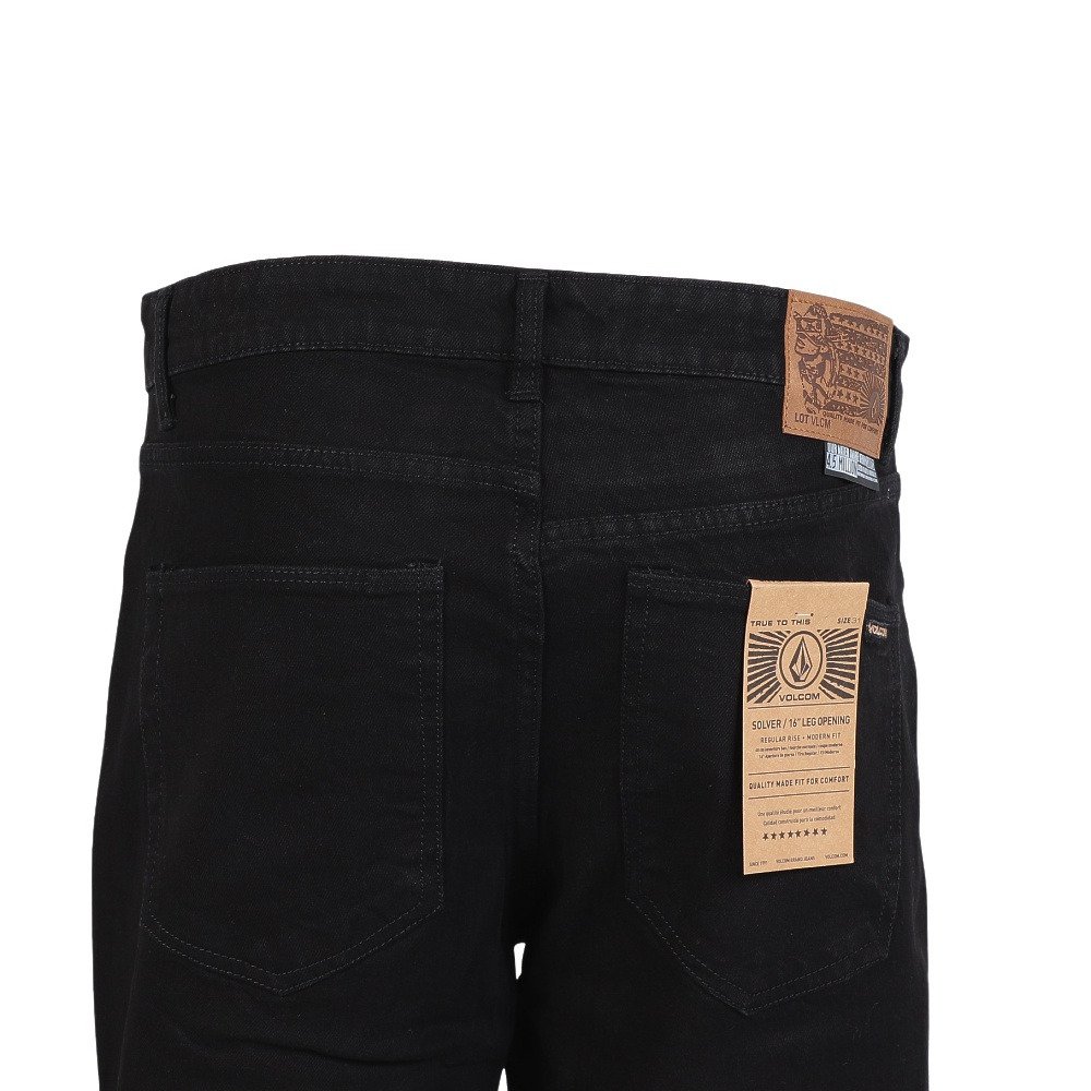 ボルコム（Volcom）（メンズ）SOLVER STRTCH DNM パンツ A1902004-BLK