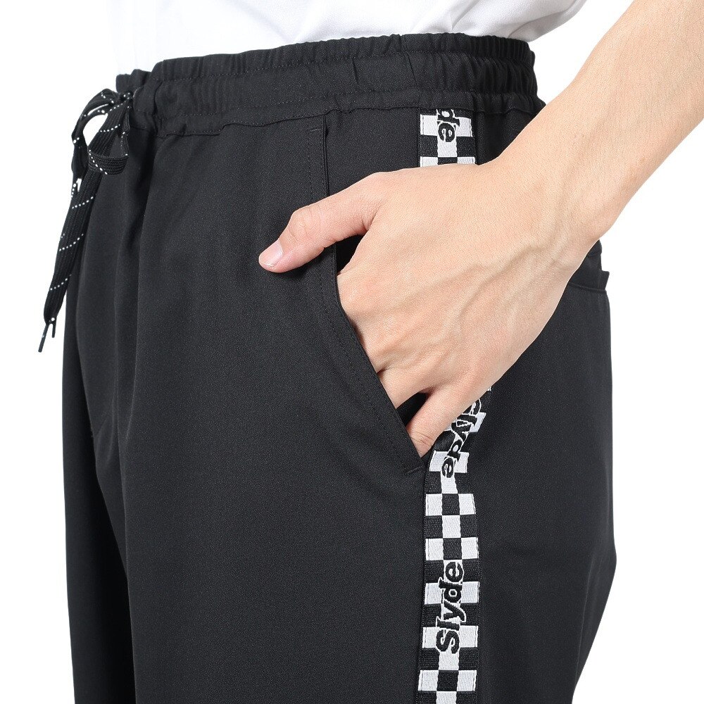 スライド（SLYDE）（メンズ）ハーフパンツ メンズ LINE EASY SHORTS 22SS SLYM015-BLK