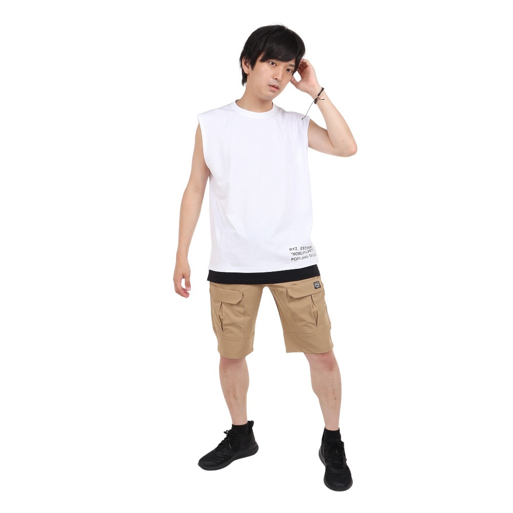ライズ（RYZ）（メンズ）パンツ メンズ MFX カーゴショートパンツ RZ10EG23SS0015 BEG