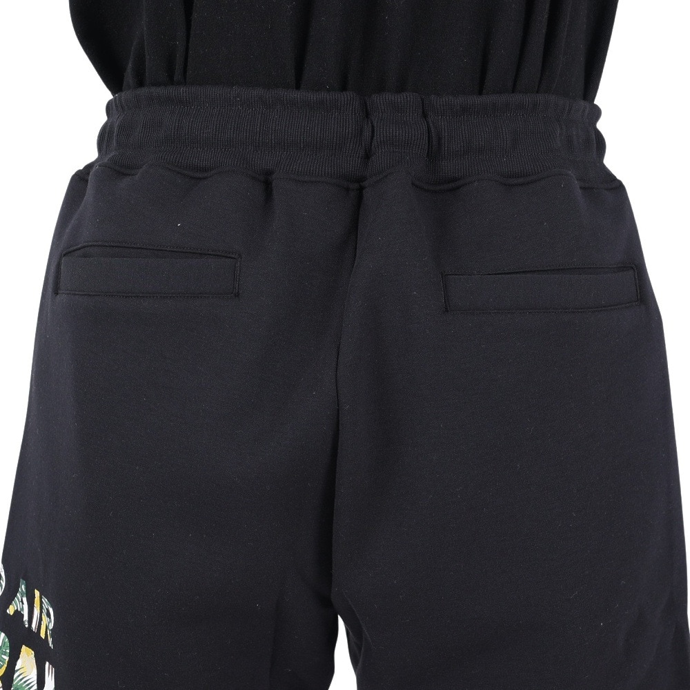 エアボーン（ARBN）（メンズ）ハーフパンツ メンズ スウェット AB2023SSM-APP011BLK