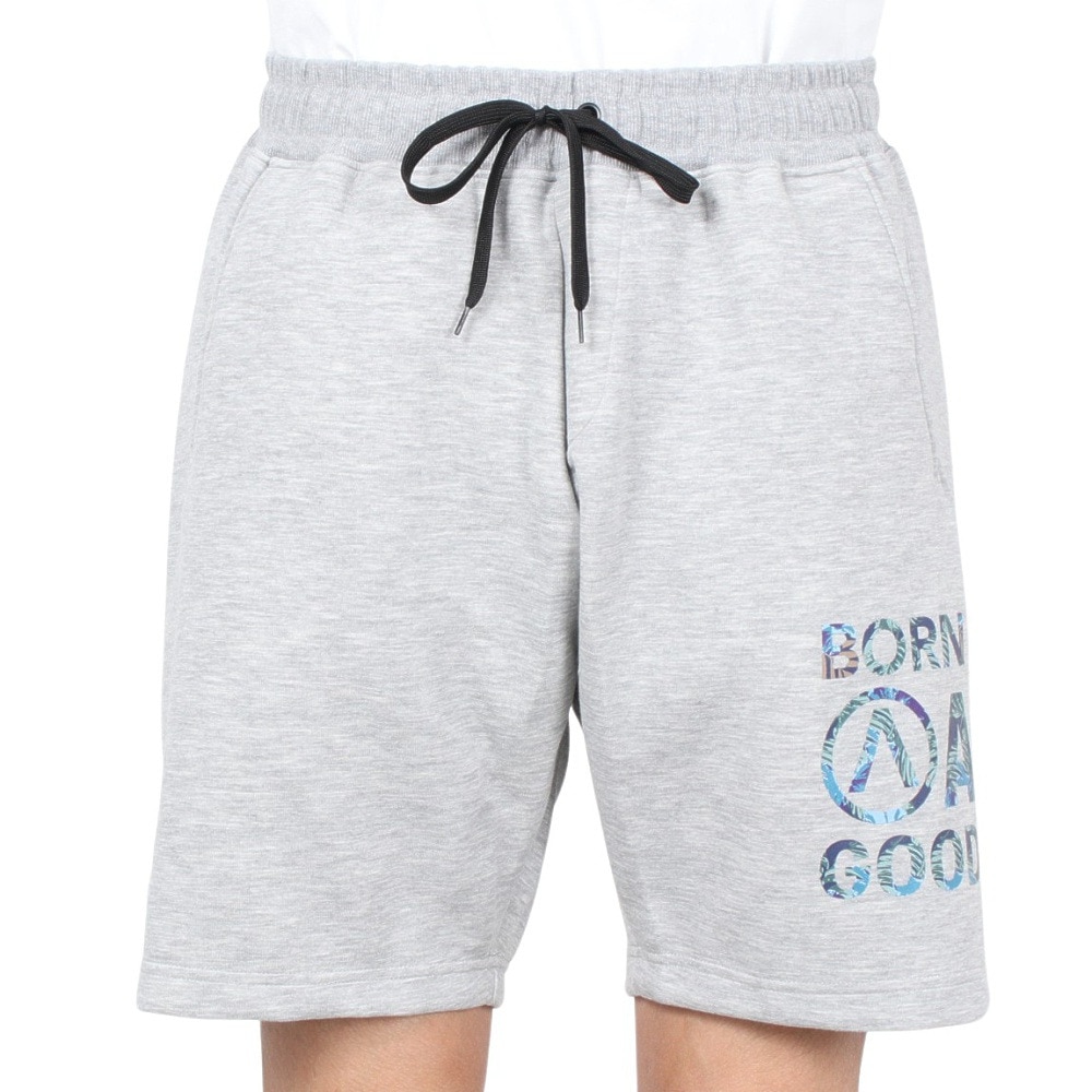 エアボーン（ARBN）（メンズ）ハーフパンツ メンズ スウェット  AB2023SSM-APP011L.GRY