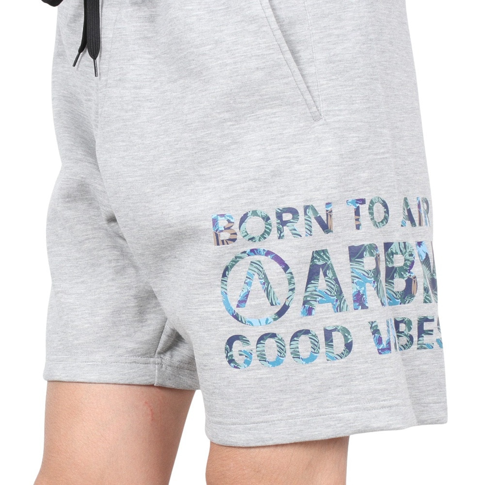 エアボーン（ARBN）（メンズ）ハーフパンツ メンズ スウェット  AB2023SSM-APP011L.GRY