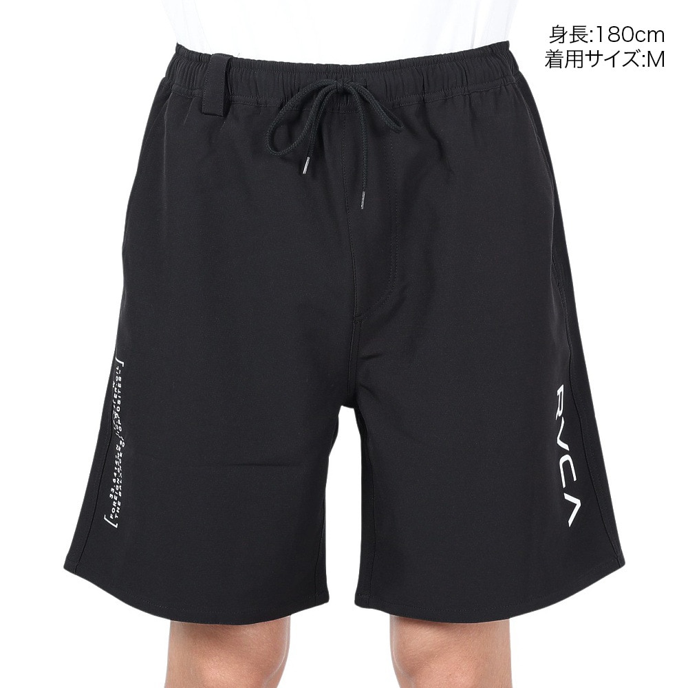 ルーカ（RVCA）（メンズ）THRASHED ウォークパンツ BE041634 BLK