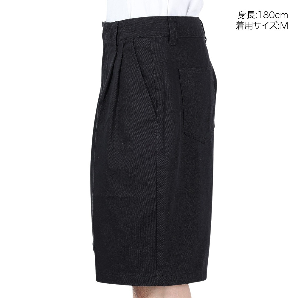 ルーカ（RVCA）（メンズ）ACE TUCK ショーツ BE041636 BLK