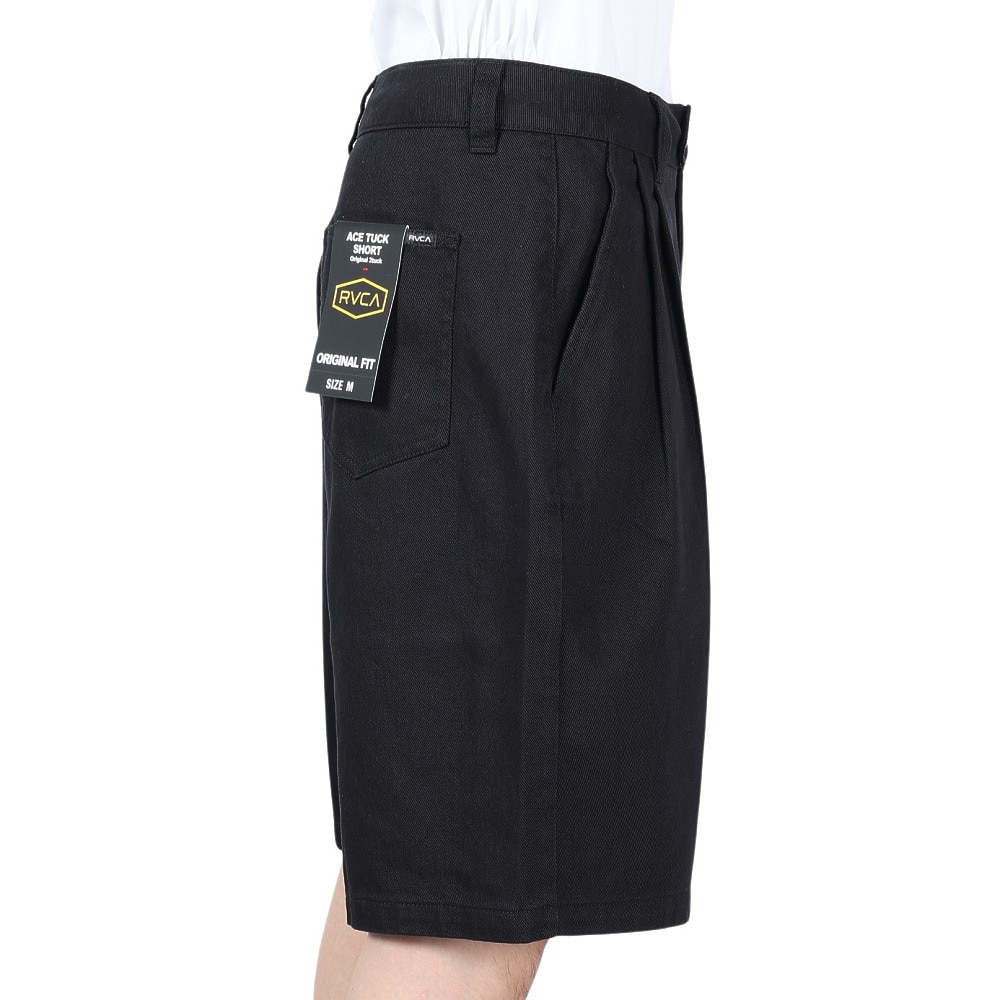 ルーカ（RVCA）（メンズ）ACE TUCK ショーツ BE041636 BLK