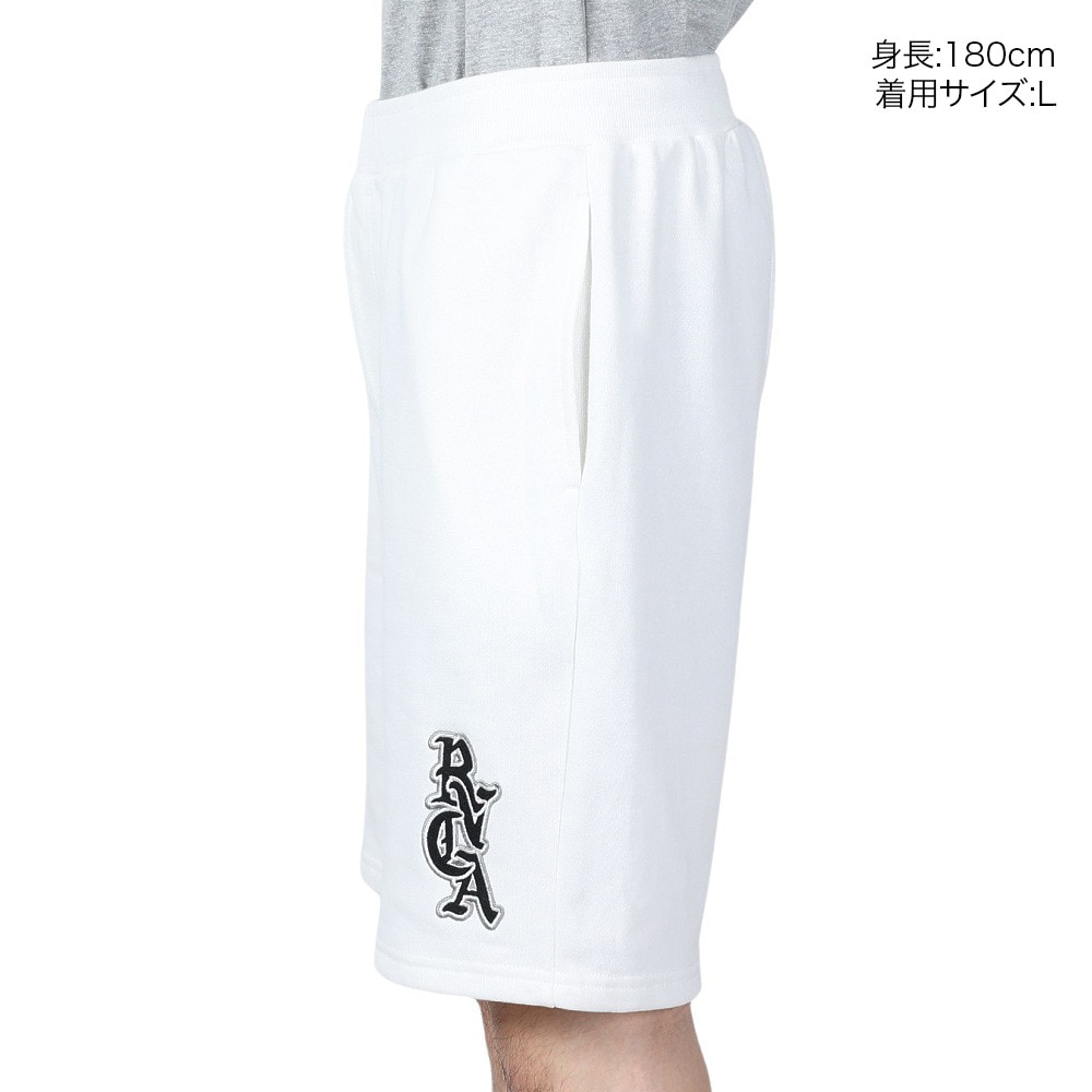 ルーカ（RVCA）（メンズ）OE SWEAT ショーツ BE041637 WHT