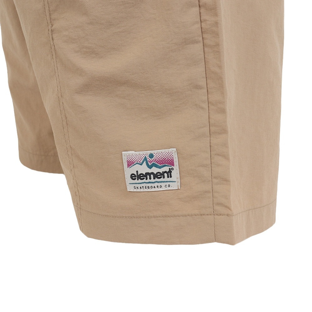 エレメント（ELEMENT）（メンズ）SHOD CAMP SHORTS ウォークパンツ ショートパンツ BE02A613 BEG