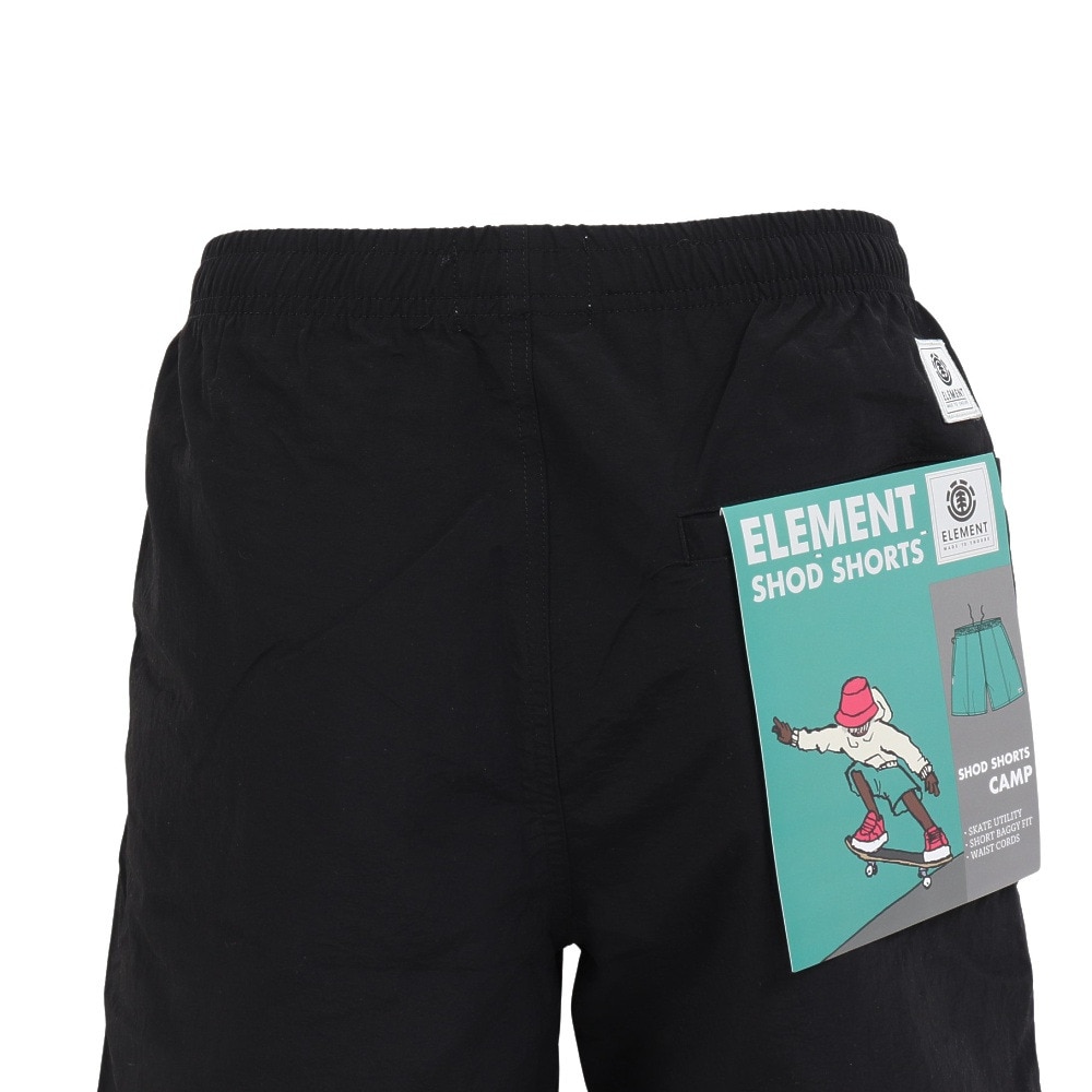 エレメント（ELEMENT）（メンズ）SHOD CAMP SHORTS ウォークパンツ ショートパンツ BE02A613 FBK