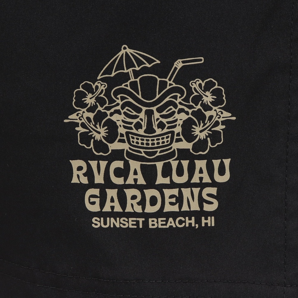 ルーカ（RVCA）（メンズ）LUAU GARDEN ボードショーツ BF041534 BLK
