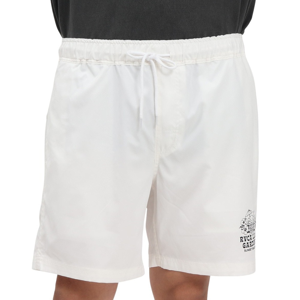 ルーカ（RVCA）（メンズ）LUAU GARDEN BS ボードショーツ BF041534 WHT