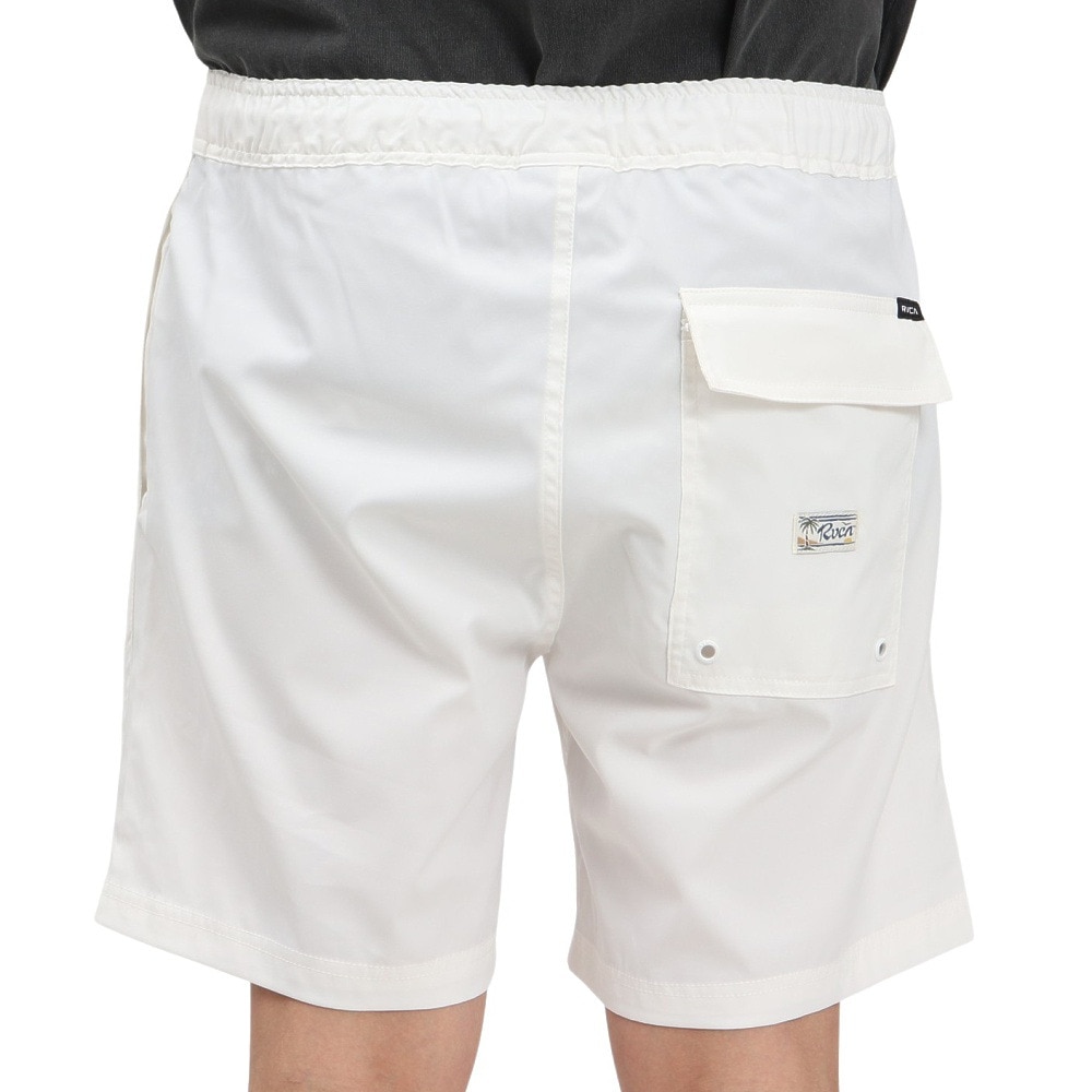 ルーカ（RVCA）（メンズ）LUAU GARDEN BS ボードショーツ BF041534 WHT