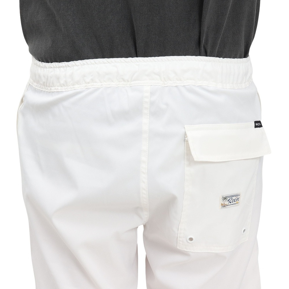 ルーカ（RVCA）（メンズ）LUAU GARDEN BS ボードショーツ BF041534 WHT