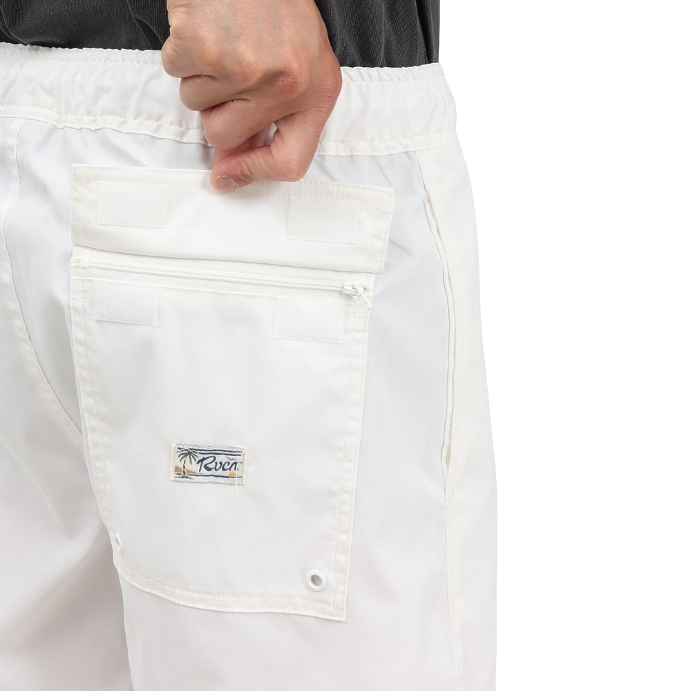 ルーカ（RVCA）（メンズ）LUAU GARDEN BS ボードショーツ BF041534 WHT