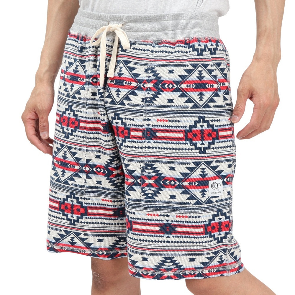オーシャンパシフィック（Ocean Pacific）（メンズ）リバーシブルショーツ 総柄 515751NV