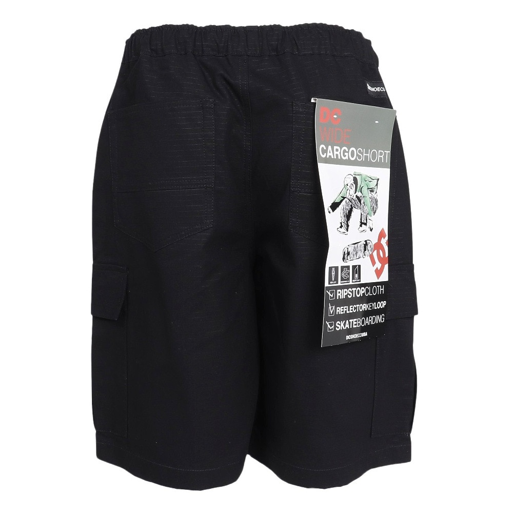 ディーシーシューズ（DC SHOES）（メンズ）ワイド カーゴショーツ 25SPDWS251078BLK