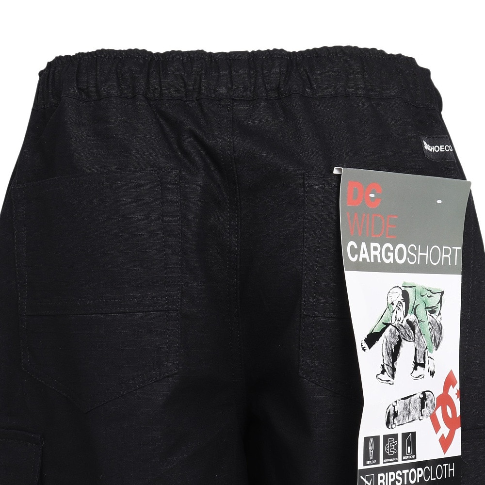 ディーシーシューズ（DC SHOES）（メンズ）ワイド カーゴショーツ 25SPDWS251078BLK