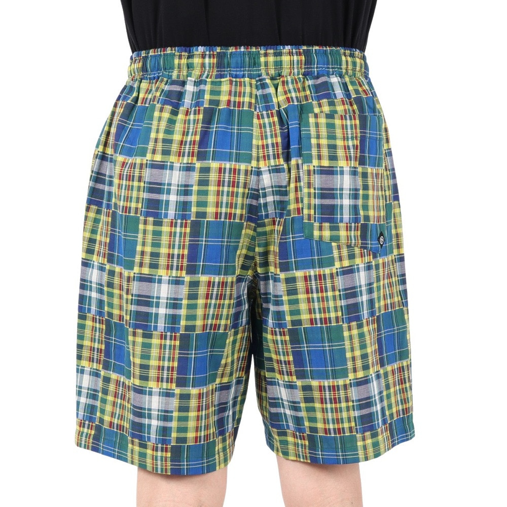 エアボーン（ARBN）（メンズ）PATCHWORK ショートパンツ AB2025SSM-APP401GRN