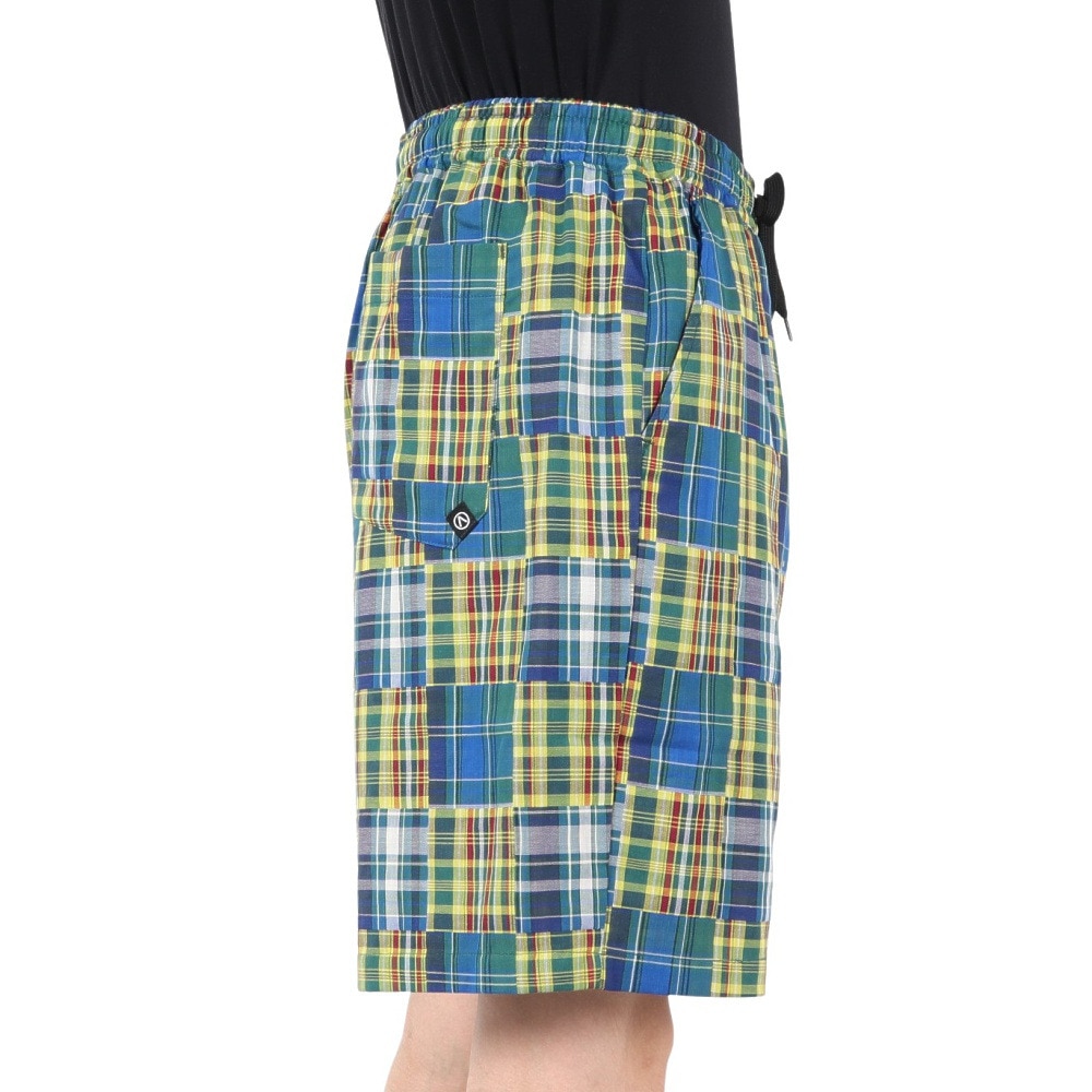 エアボーン（ARBN）（メンズ）PATCHWORK ショートパンツ AB2025SSM-APP401GRN