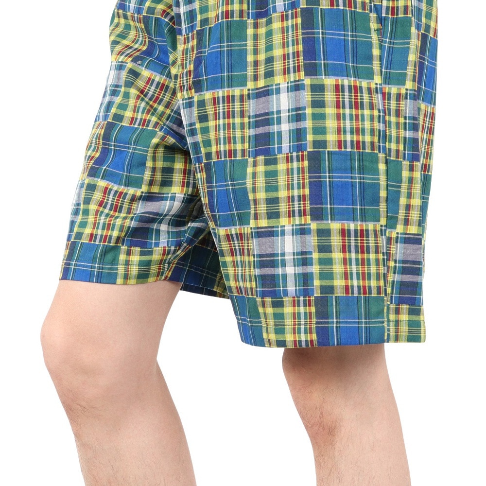 エアボーン（ARBN）（メンズ）PATCHWORK ショートパンツ AB2025SSM-APP401GRN