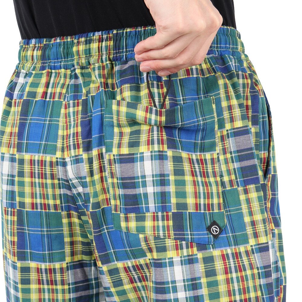 エアボーン（ARBN）（メンズ）PATCHWORK ショートパンツ AB2025SSM-APP401GRN