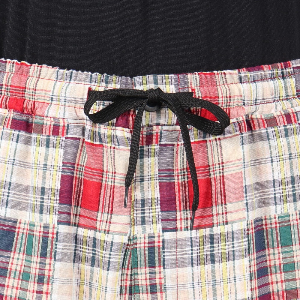 エアボーン（ARBN）（メンズ）PATCHWORK ショートパンツ AB2025SSM-APP401RED