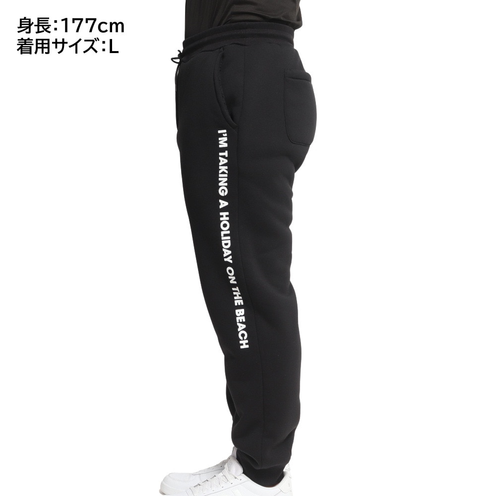 エアボーン（ARBN）（メンズ）裏ボア スウェットパンツ AB2022AWMAPP010BLK