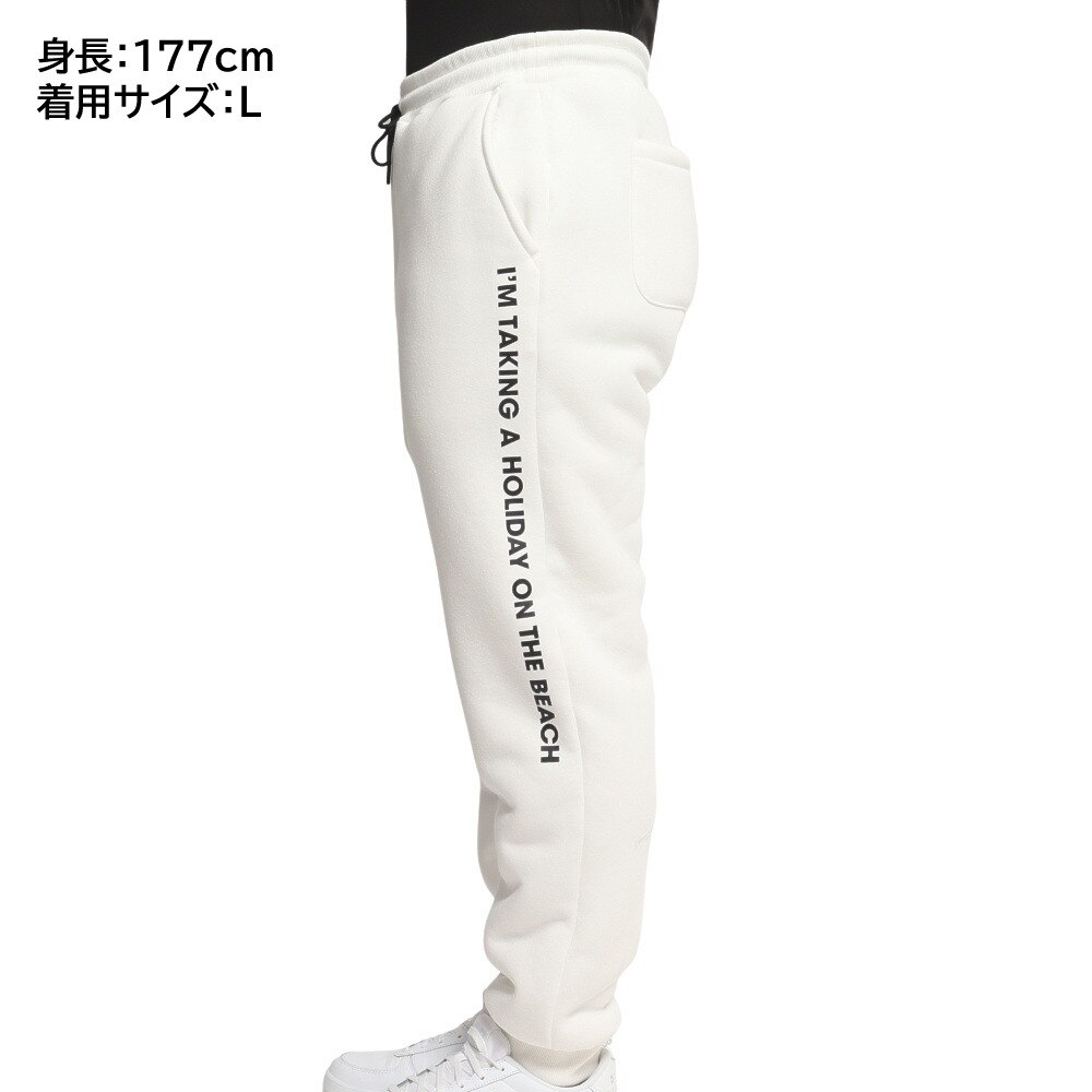 エアボーン（ARBN）（メンズ）裏ボア スウェットパンツ AB2022AWMAPP010WHT