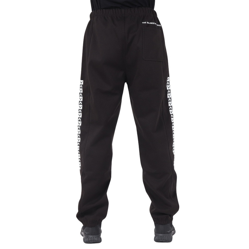 ルーカ（RVCA）（メンズ）CHECKER SWEAT PANTS スウェットパンツ BD042747 BLK