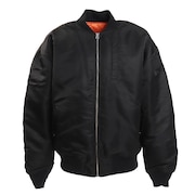 ルーカ（RVCA）（メンズ）バックロゴ MA-1 ジャケット BB042766 BLK