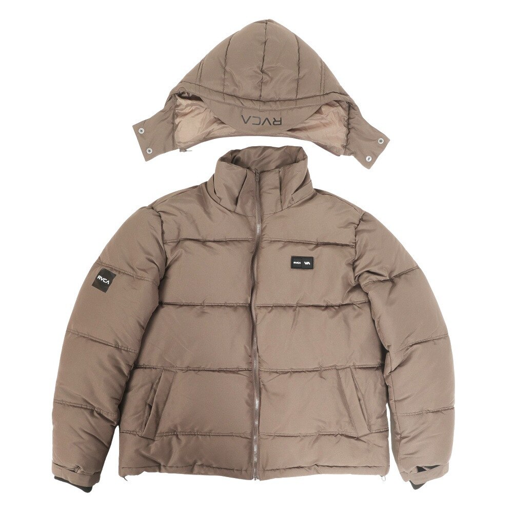 ルーカ（RVCA）（メンズ）ジャケット メンズ VISOR HOODED PUFFER BC042770 MSH